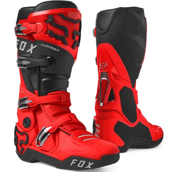 Fox 180 boots red sale