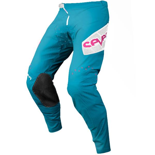 Seven MX Kids Zero Vice Light Blue Pink Kit Combo | Dirtbikexpress™