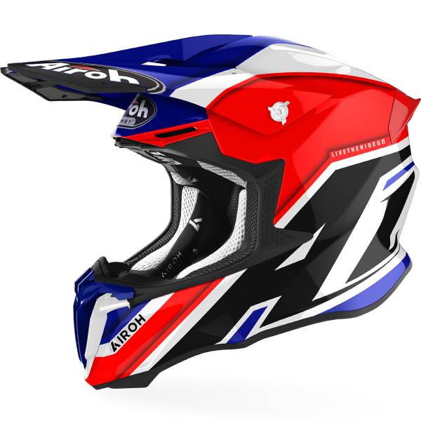 Casco Airoh wist 2.0 Frame Blue Gloss