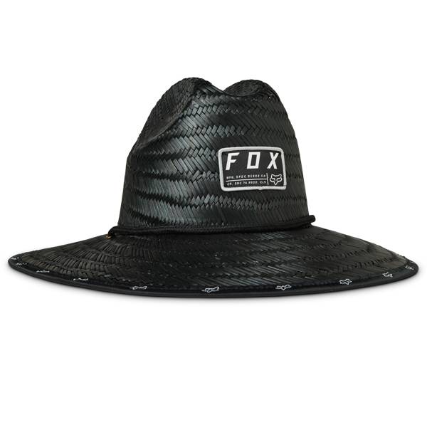 Fox Racing Non Stop Black Straw Hat