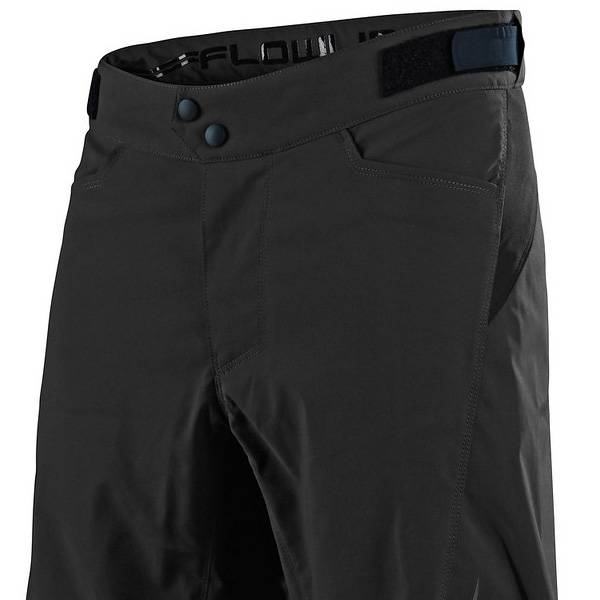 Solid hot sale black shorts