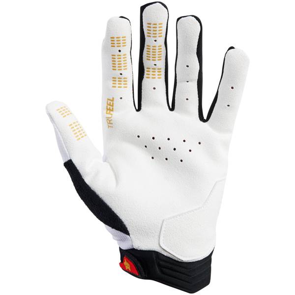 White mtb shop gloves