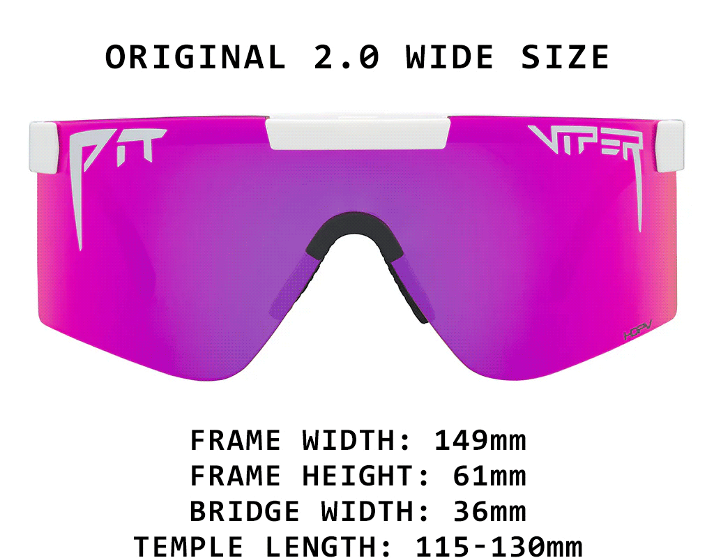 Pit Viper Originals 2.0 Size Guide