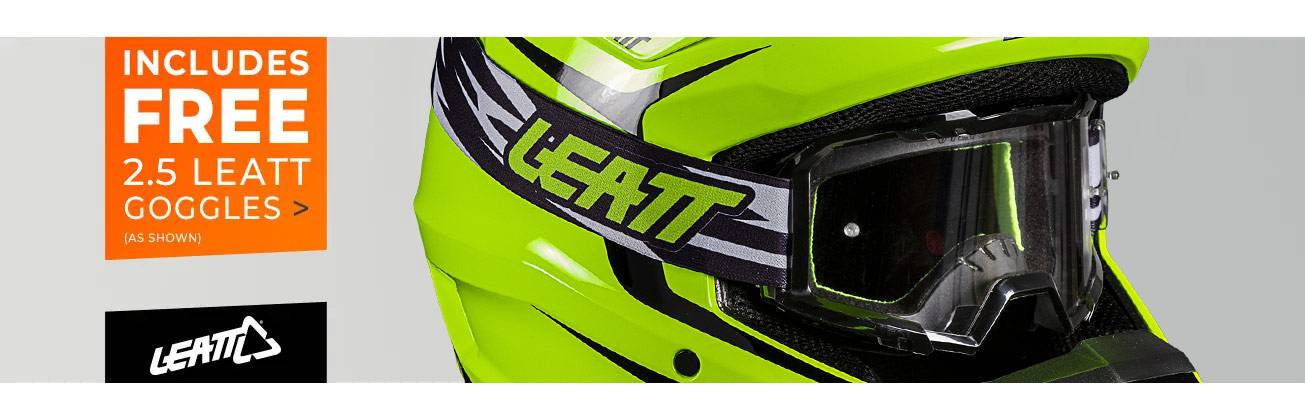 Leatt 2026 Motocross 3.5 Kids Helmets