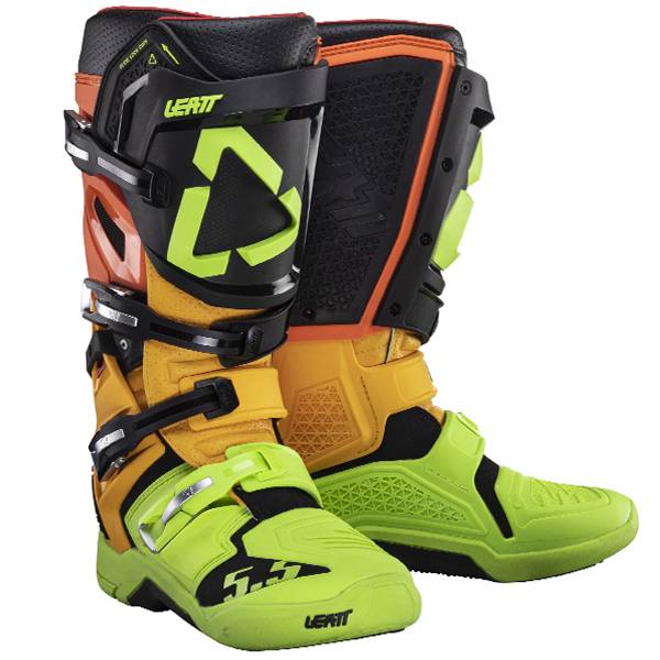 Botas leatt 5.5 flexlock enduro rojo/gris - Eurobike Mx