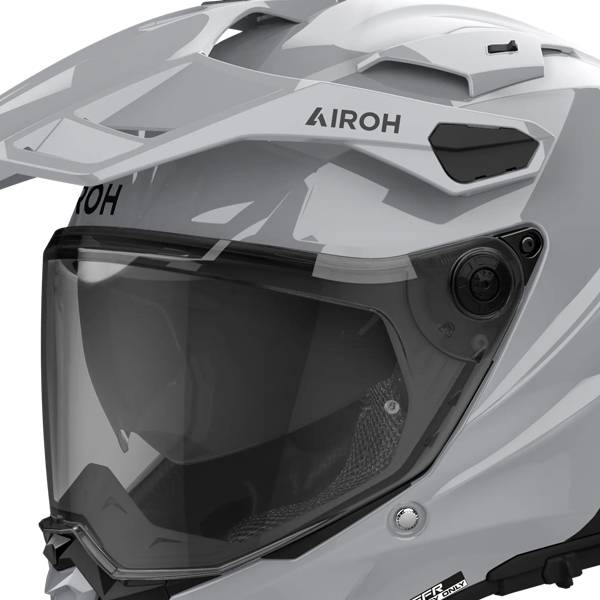 Airoh Commander 2 Concrete Grey Gloss Adventure Helmet