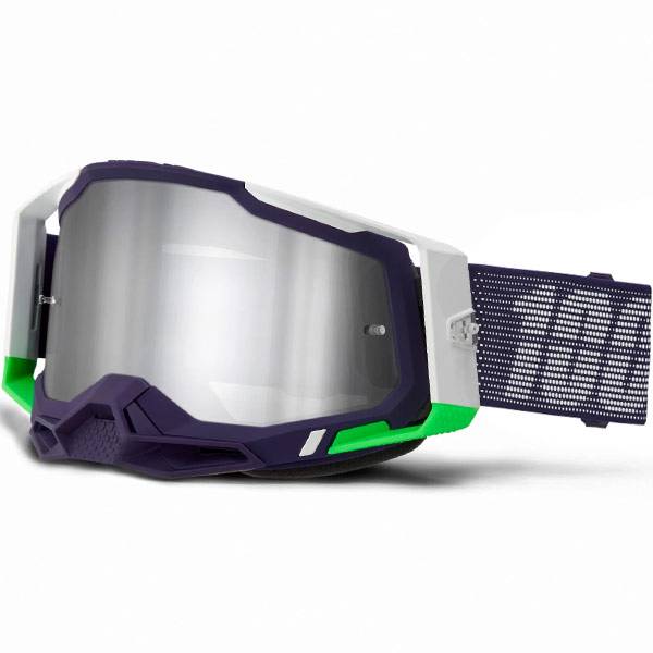 100% Kids Crossbrille Accuri Gen. 2 Deepmarine - Blau Verspiegelt Anti Fog Sid126192 - View #8