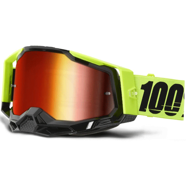 Occhiali Da Moto Racecraft 2 - Lenti Gialle, Protezione UV E Urto - Per Ciclismo E Motociclismo - Foto 5