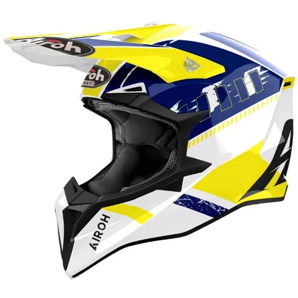 Casco Airoh Strycker Blazer Yellow Gloss Airoh