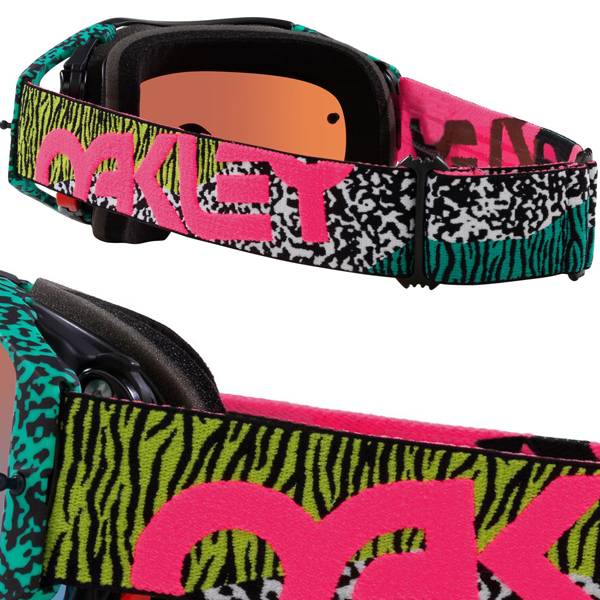 Oakley Airbrake Bengal Venom Prizm Sapphire MX Goggles