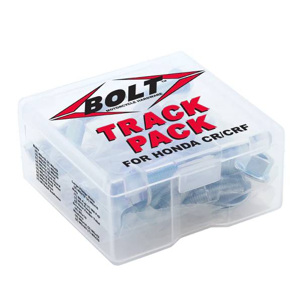 RFX Race Series Track Pack Bolt Kit – Ersatzschrauben-Set Für Motorrad & Rennfahrzeuge, Inkl. Flanschschrauben, Muttern & Unterlegscheiben