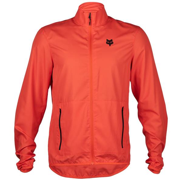 Fox Racing Ranger Wind Orange Flame MTB Jacket Dirtbikexpress