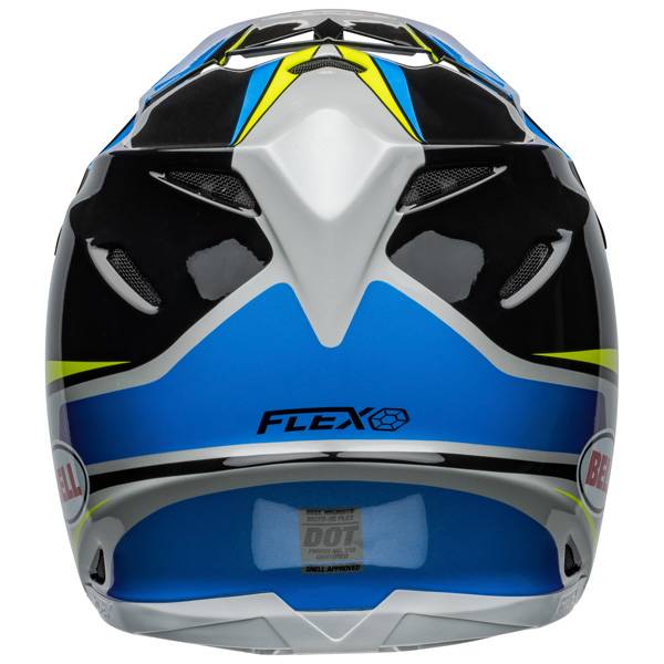 Bell Moto 9S Flex Pro Circuit 24 Black Blue Helmet | Dirtbikexpress™