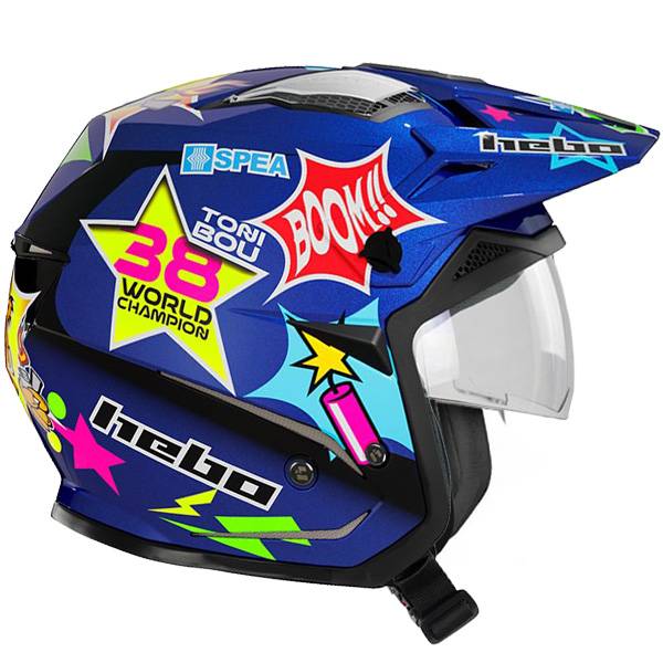 Abeille e 5点セット Hebo Zone 5 Trials Helmets | Dirtbikexpress™