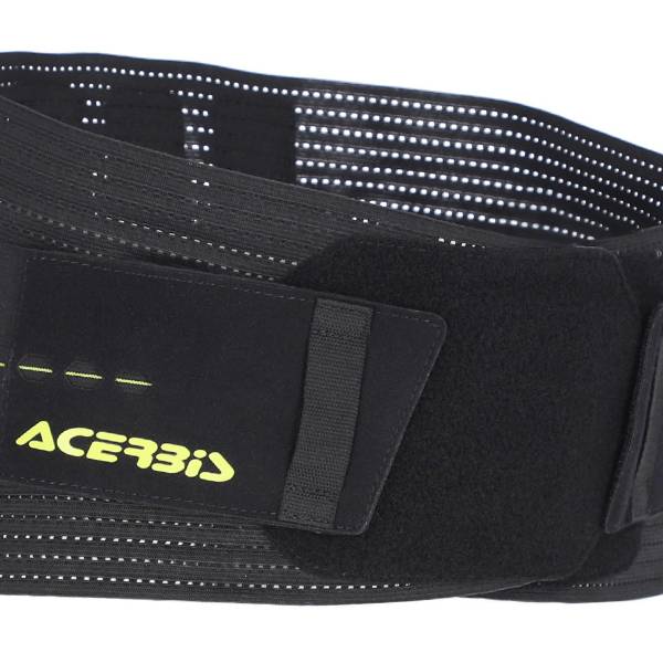 Acerbis Baket Black Yellow Kidney Belt | Dirtbikexpress™