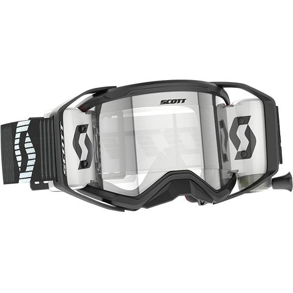 MDR Tear Offs 100 Pack – Clear, Fits Scott Hustle Goggles, Anti-Fog, 100% UV, Motocross