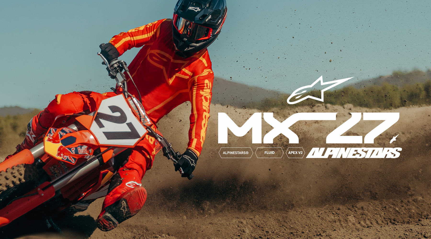 Alpinestars 2027 Fluid Jersey at Dirtbikexpress UK Alpinestars 2027 Fluid Jersey